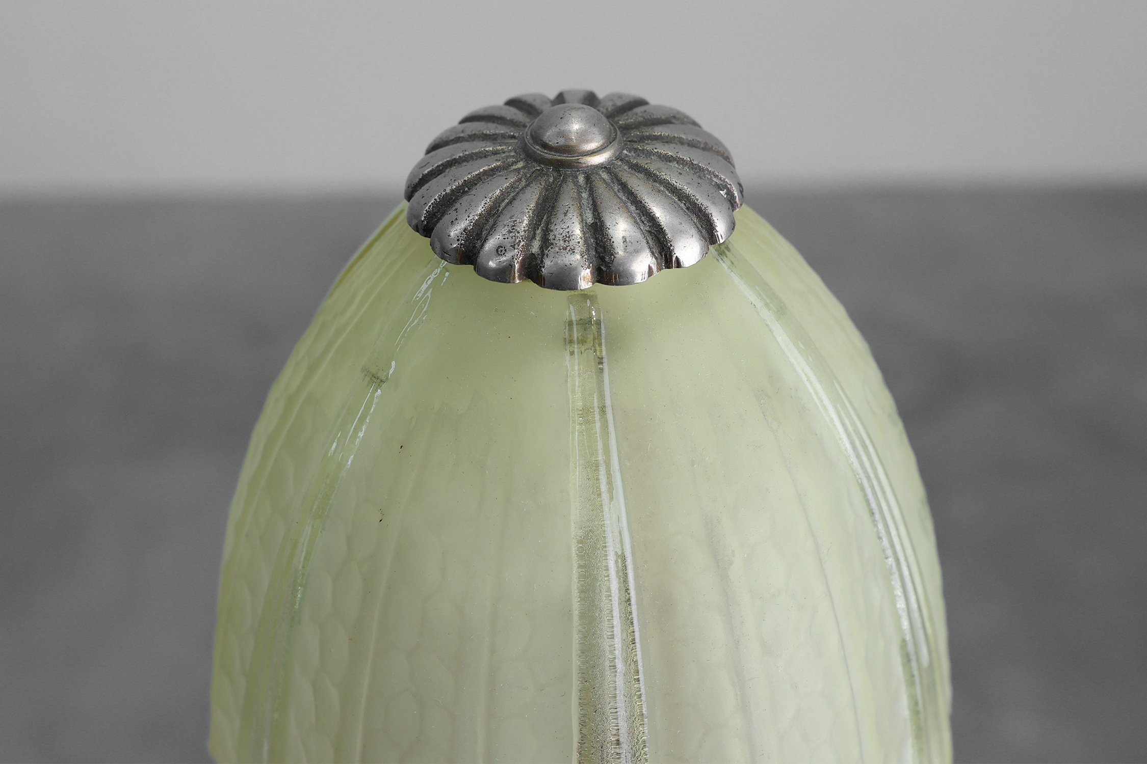 Art Nouveau Table Lamp by Muller Frères for Hettier & Vincent, France ca. 1910thumbnail